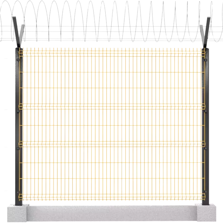 Панель 3D для забора «Ironhill Energy» 2030х2500x5.0 мм